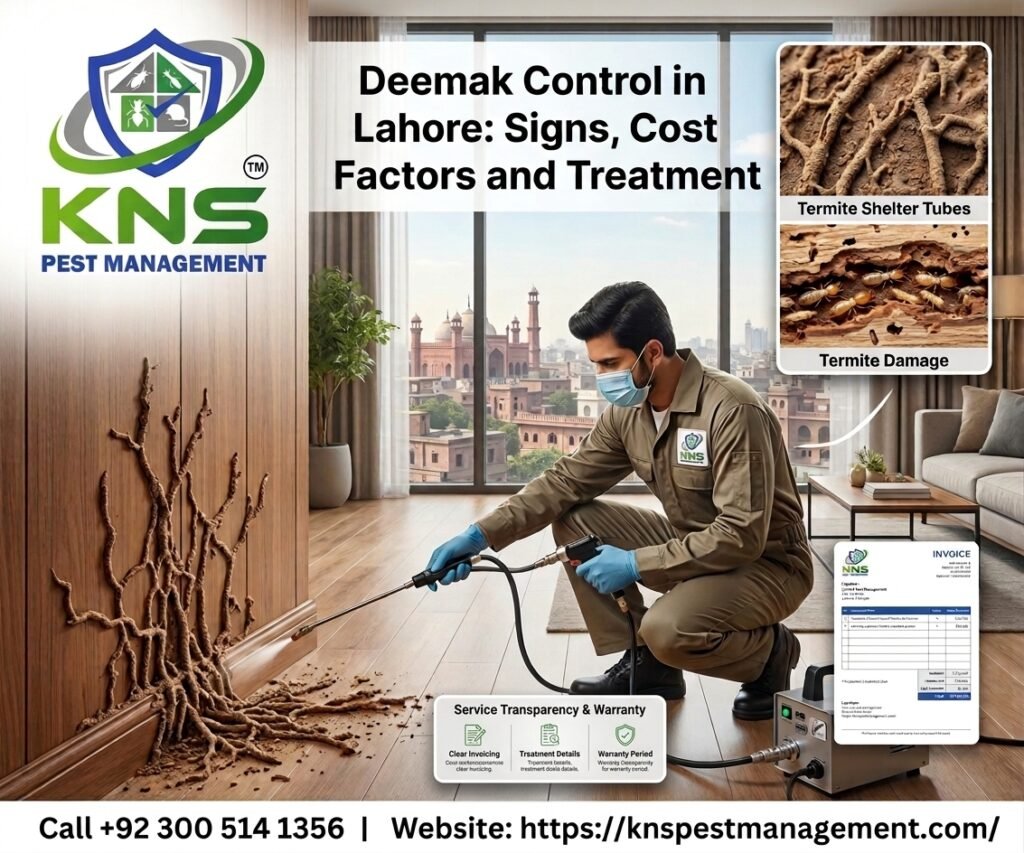 Deemak control in Lahore